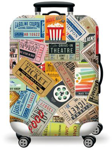 Obrázek z Ochranný obal na kufr Filmový festival velikost S 