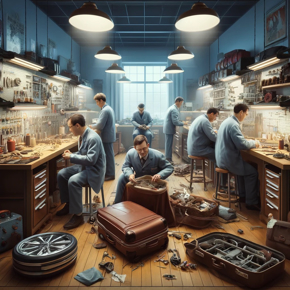 Obrázek pro kategorii Rychlo opravna cestovních kufrů