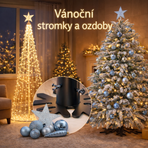 Obrázek pro kategorii Vánoční stromky a ozdoby